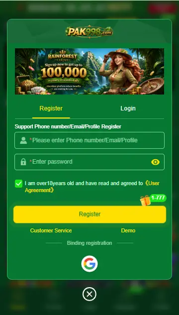 PAK998 Game App